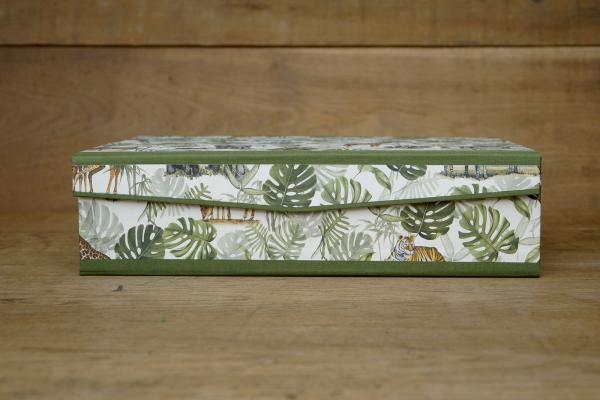Geschenk Schachtel Dschungel Tiere Wildnis